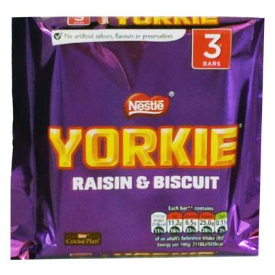 Yorkie Raisin & Biscuit