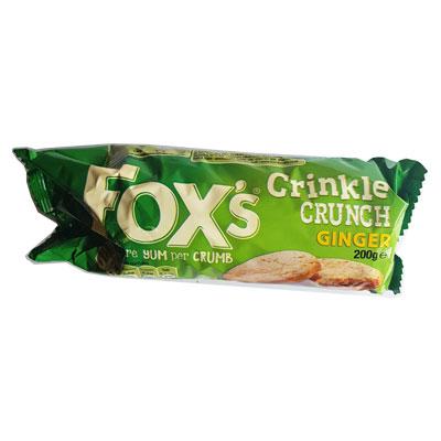 Fox's Ginger Crinkle Crunch