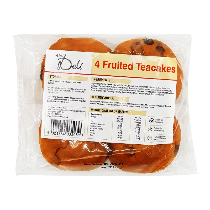 Fruited Deli Teacakes