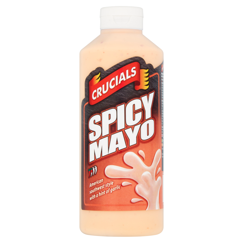 Crucials Spicy Mayo Squeezy Sauce 500ml