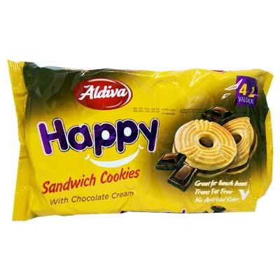 Aldiva Happy Sandwich Choc Cookies