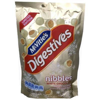 McVities White Chocolate Digestive Nibbles