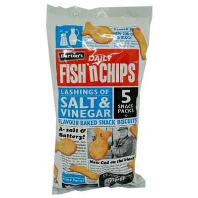 Fish & Chips Salt & Vinegar Crisps