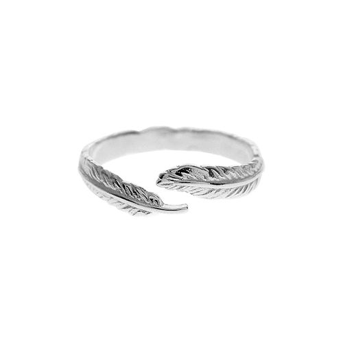 Image#1 Zora Feather Ring - Size ADJ (N)