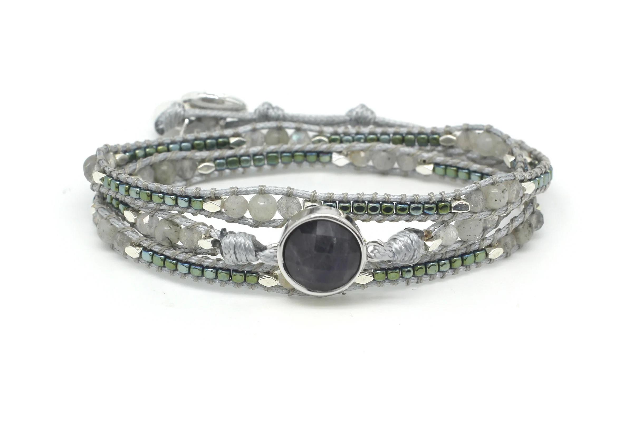 Labradorite wrap bracelet store