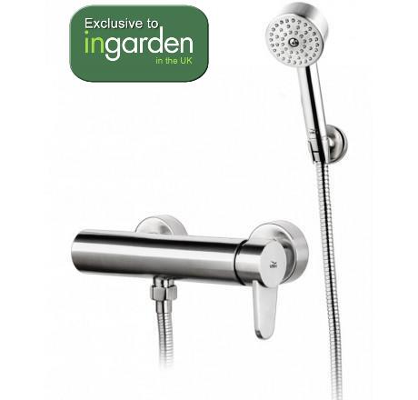 stainless steel modern outdoor garden shower wall mounted and hand held