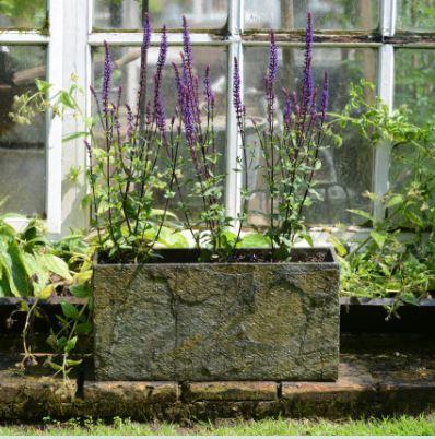 slate planter medium natural stone garden trough modern uk kent
