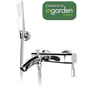 outdoor garden wall mounted hand held shower and tap
