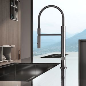 stainless steel modern outdoor garden kitchen tap with spray 316 marine grade modern quality design