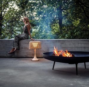 designer garden fire bowl outdoor patio heating premium gloster firepit