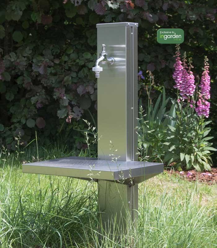 stainless steel outdoor garden tap floor mounted free standing