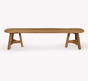 long garden bench in reclaimed teak for indoor outdoor use hallways boot rooms patios hawthorne