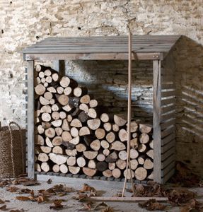 large garden log store spruce wood aldsworth outdoor storage