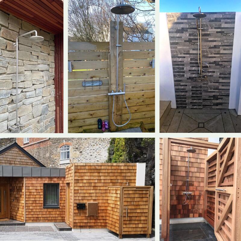 Luxury Outdoor Showers
