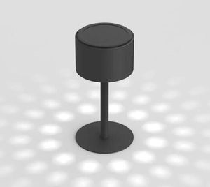 black outdoor garden table lamp led light weather resistant indoor