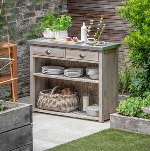 wooden garden kitchen storage unit potting shed ultility or bootroom storage shelves aldsworth