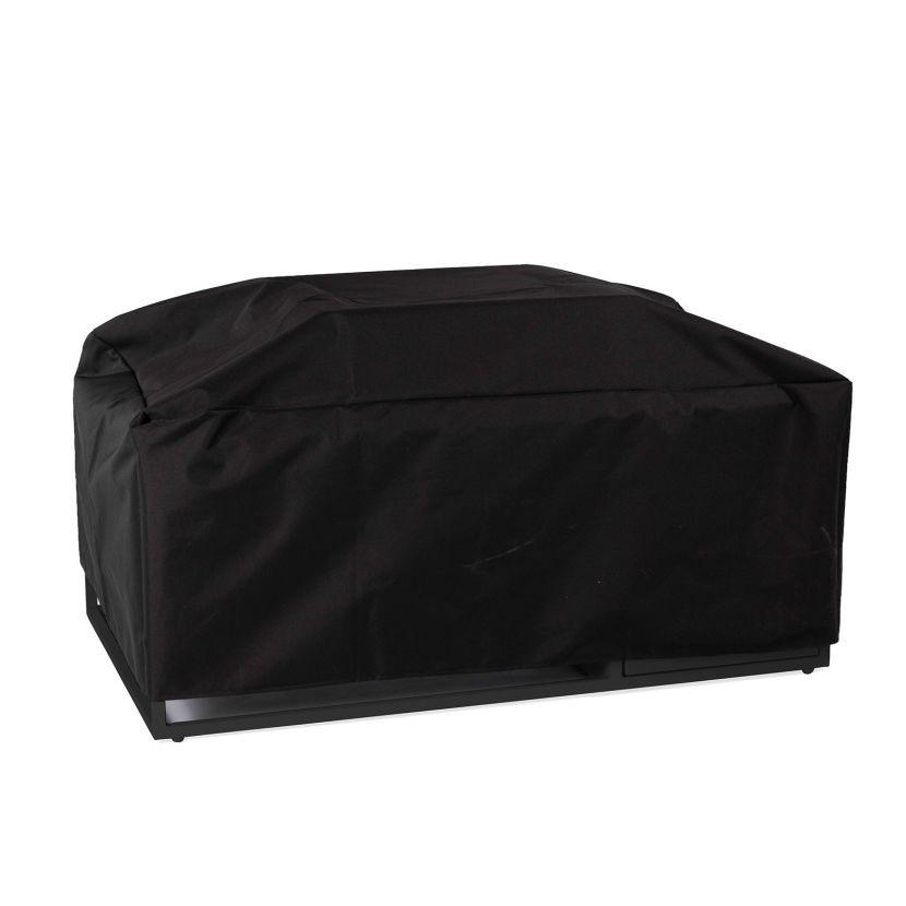 black all weather cover for garden outdoor gas fire table