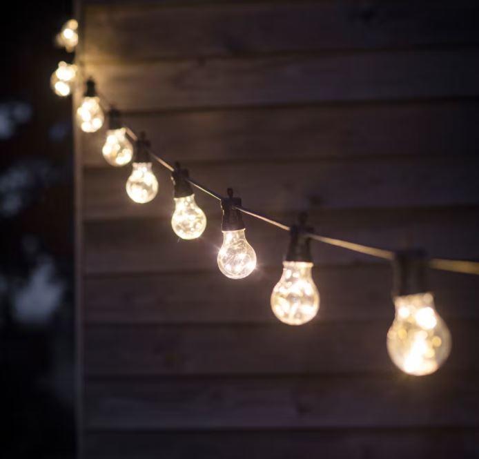 outdoor festoon garden lights bulbs