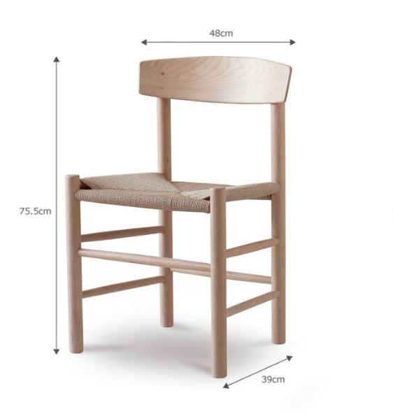oak dining chair indoor kitchen and dining rooms with woven seat dimensions