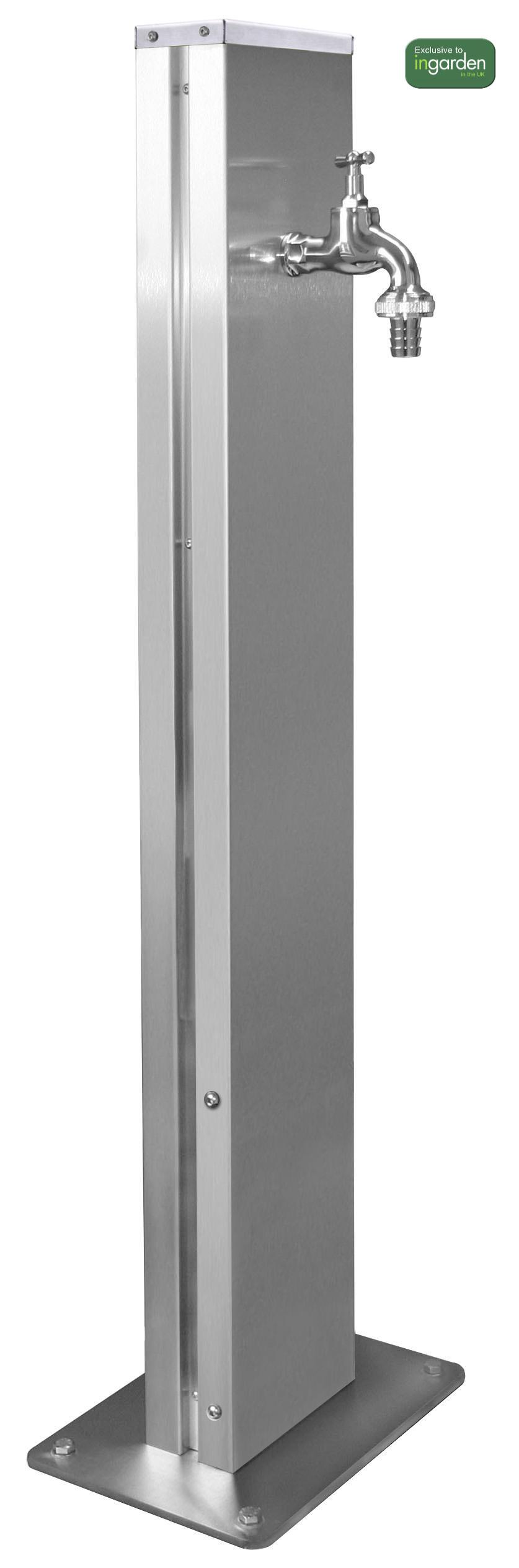 luxury garden tap free standing outdoor tap in stainless steel