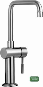 luxury outdoor kitchen tap garden stainless steel double feed tap