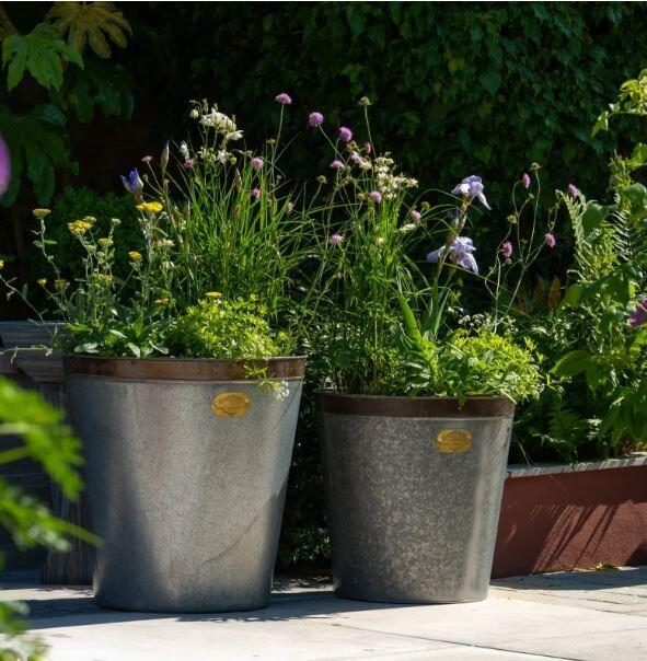 modern metal zinc garden planters high quality wootton