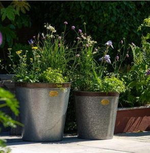 modern metal zinc garden planters high quality wootton