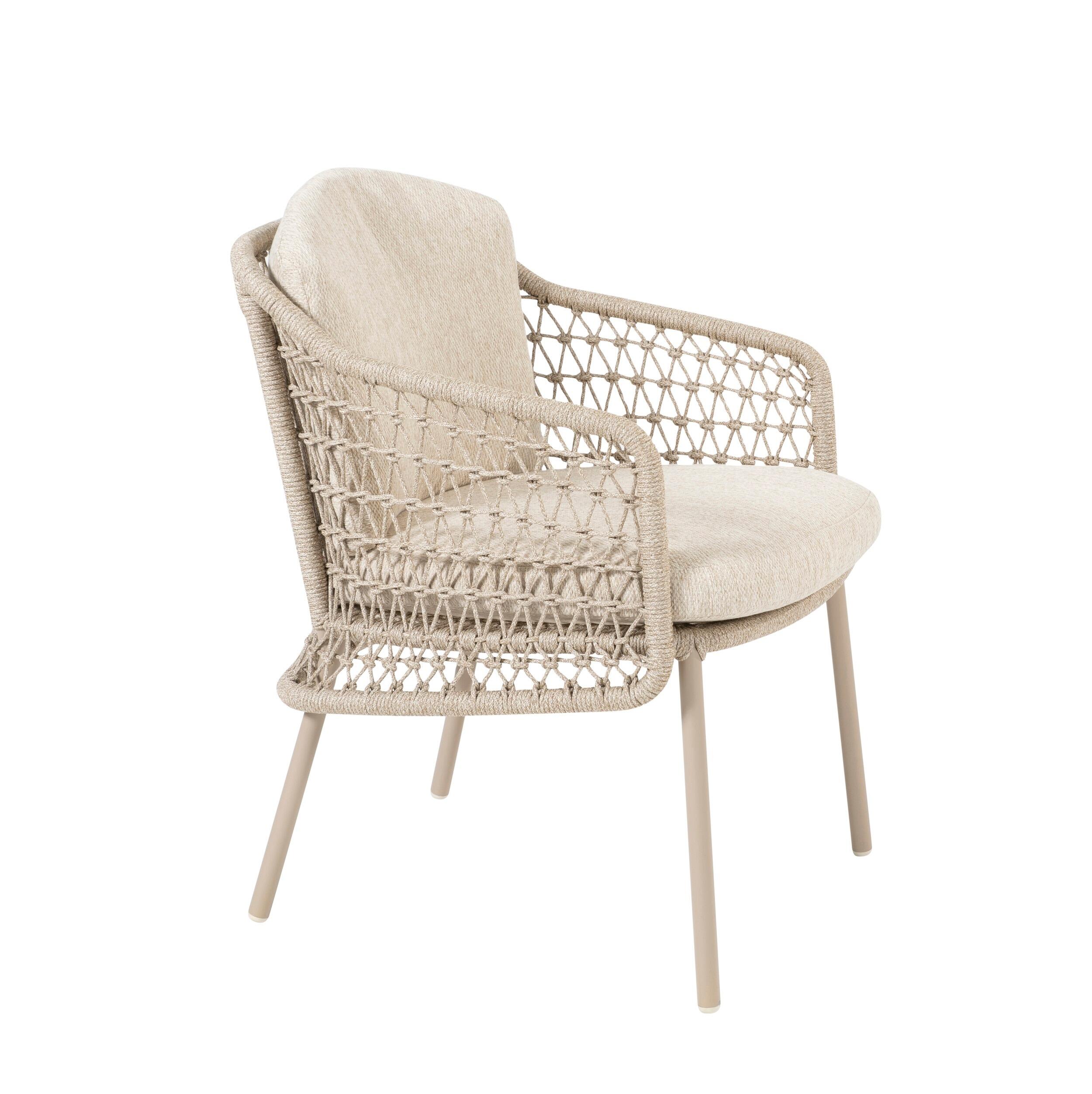 high quality outdoor patio furniture all weather latte rope weave chairs puccinini