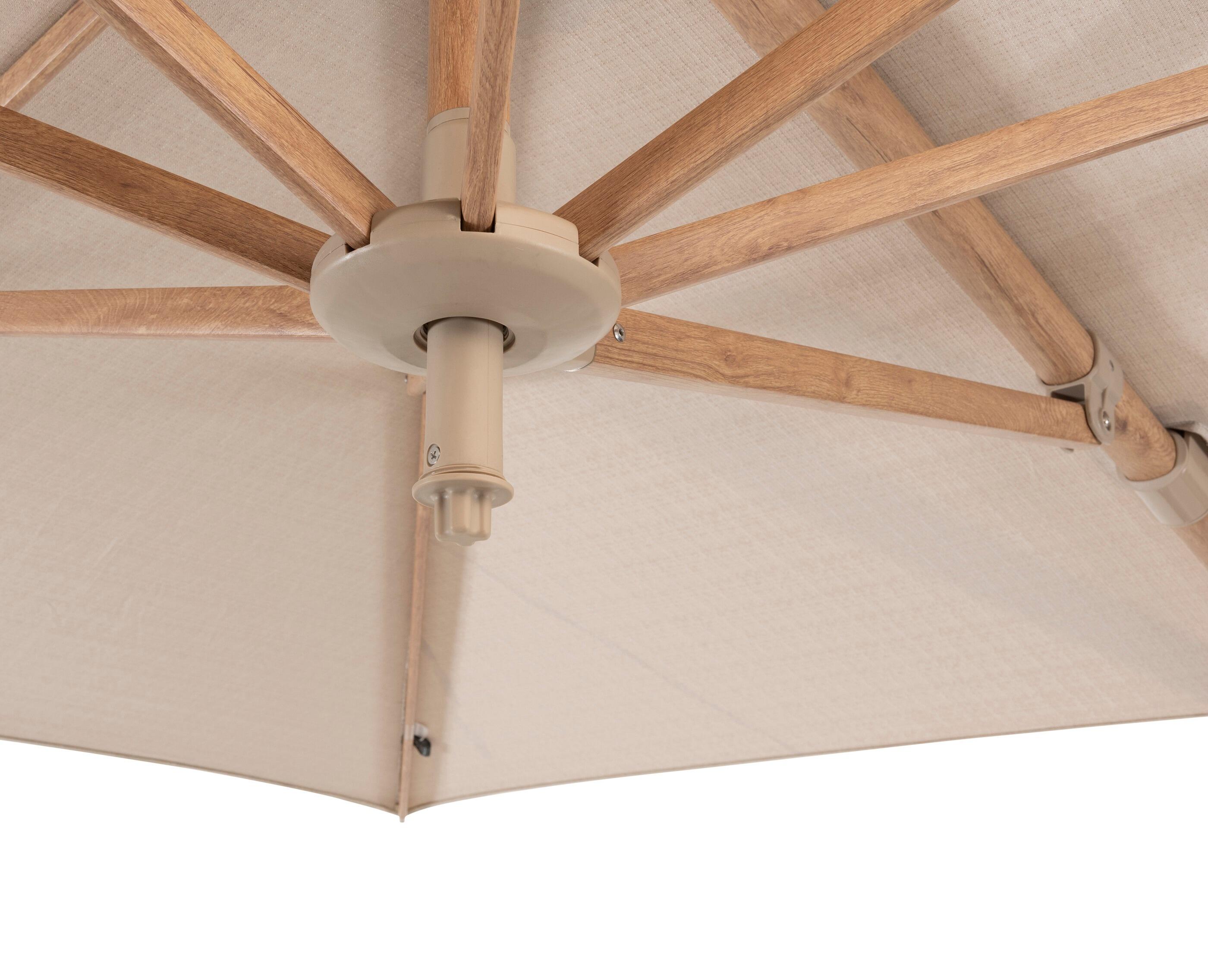cantilever parasol garden patio shade canopy sand modern siesta premium aluminium high quality