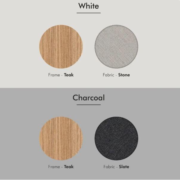 2025 teak and all weather fabric sunbrella colour card