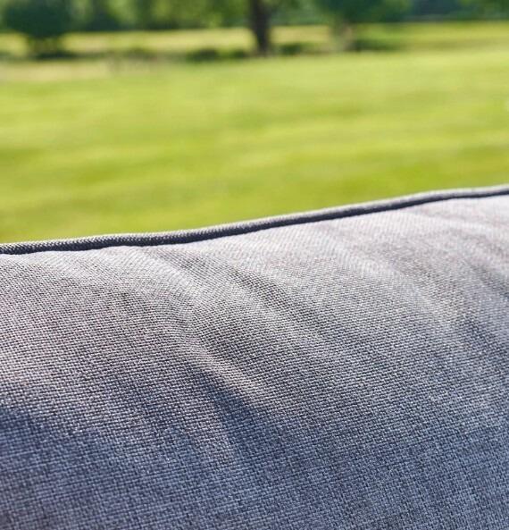grey all weather cushions for wicker rattan palermo garden sofa and armchairs outdoor lounge furniture