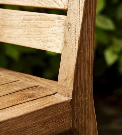 outdoor dashwood teak garden high bar stool casual outdoor patio dining seating hardwood modern