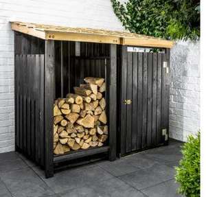 Garden log storage hotsell ideas
