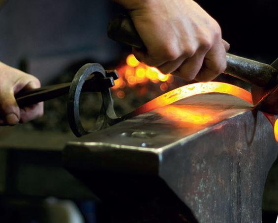 traditional blacksmith forge techniques