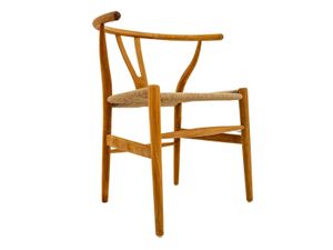 teak wishbone garden patio dining chair all weather rattan seat bari sierra modern patio furniture