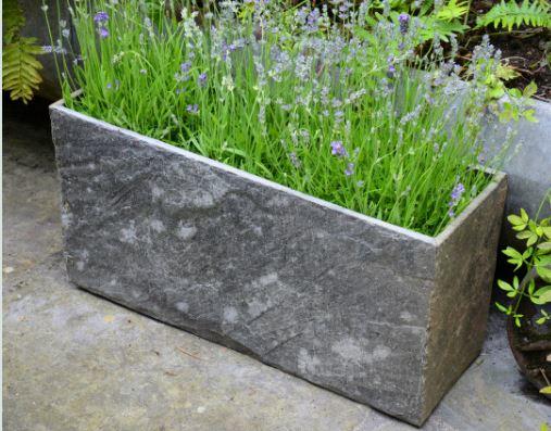 slate planter natural stone garden trough modern uk kent