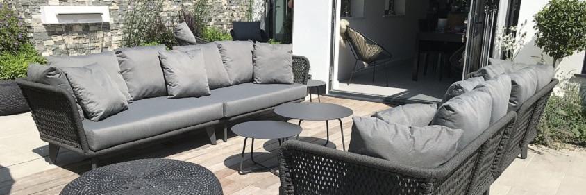 Modern Garden Furniture Contemporary, Garden Sofa Set Uk In Stock