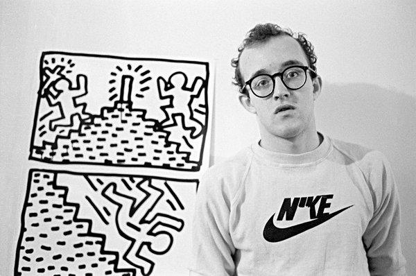 Keith Haring died on this day in 1990 at the age of 31...