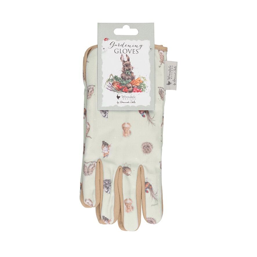 Wrendale - Adult - Garden Gloves Woodlanders Packaged
