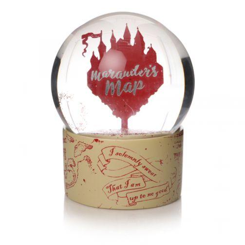 Harry Potter Snow Globe Marauder's Map Back