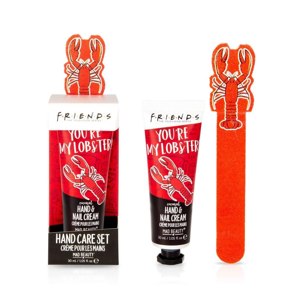 Friends lobster hand care set, cream and file