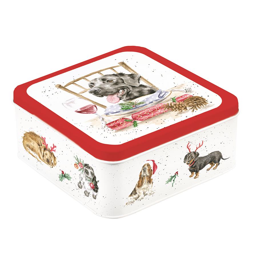 Christmas Wrendale Tin, Dogs