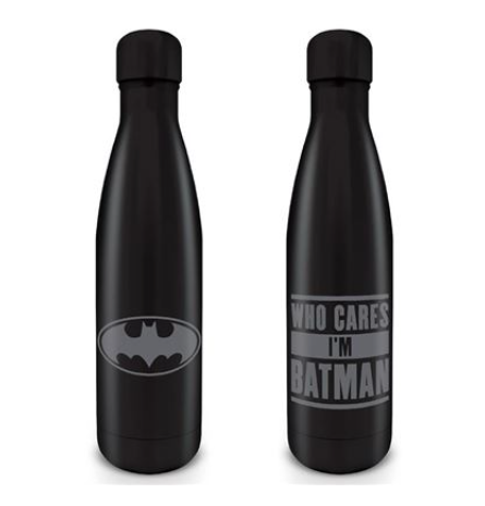 Batman flask water bottle