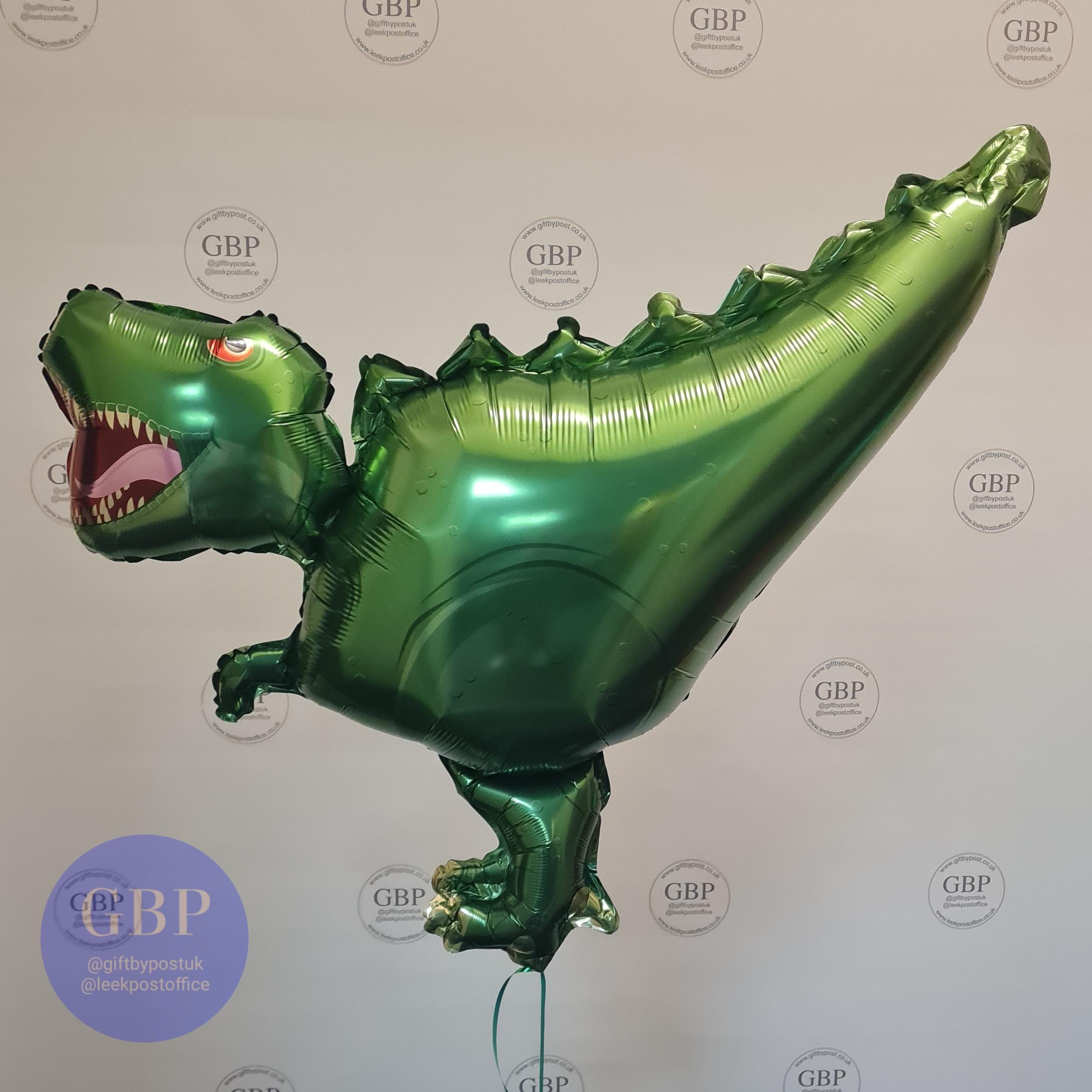 Dinosaur Helium balloon, inflated