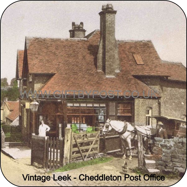 Coaster - Leek Staffordshire - Cheddleton Post Office