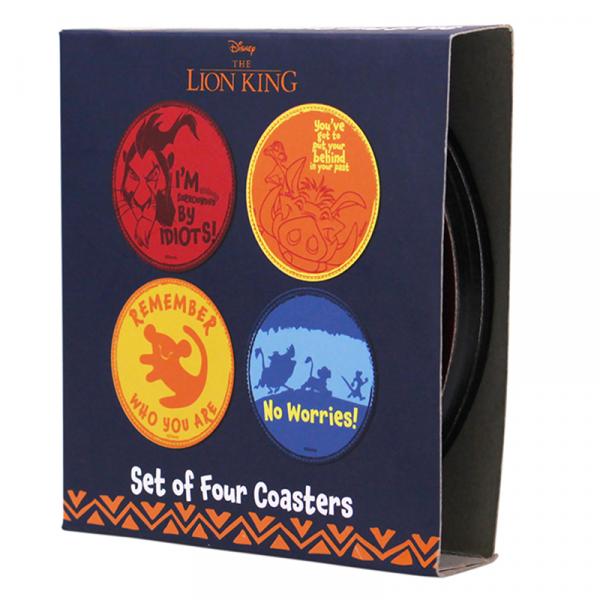 Disney Lion King Coasters Set of 4