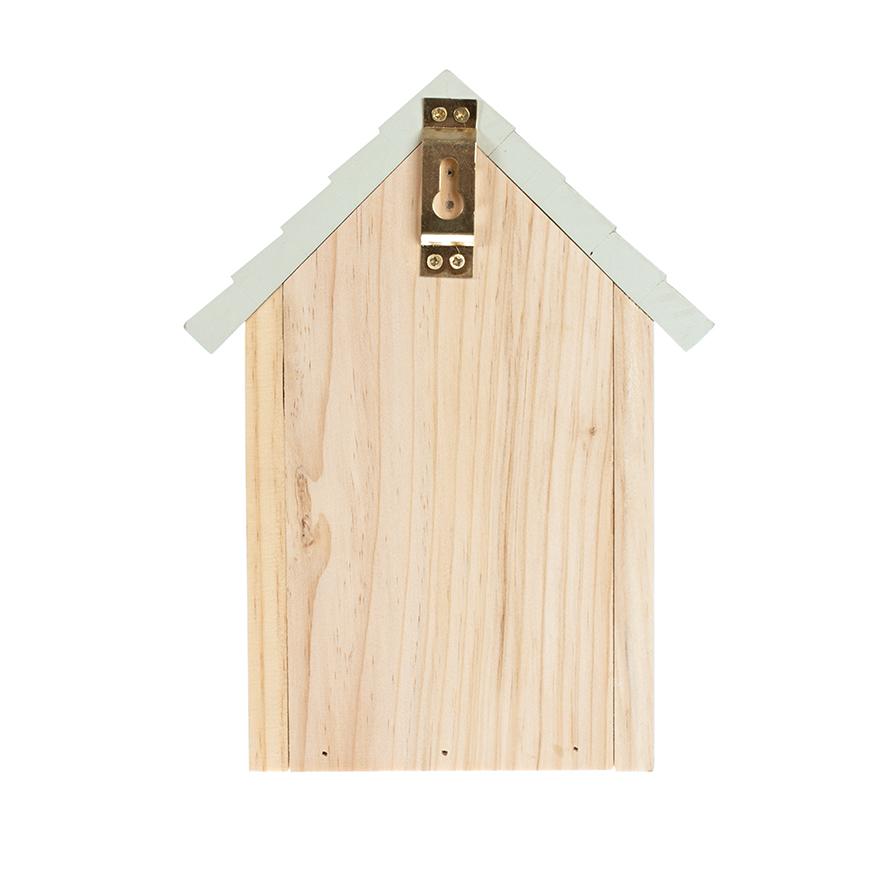 Wrendale Designs Bird house, sparrow - back
