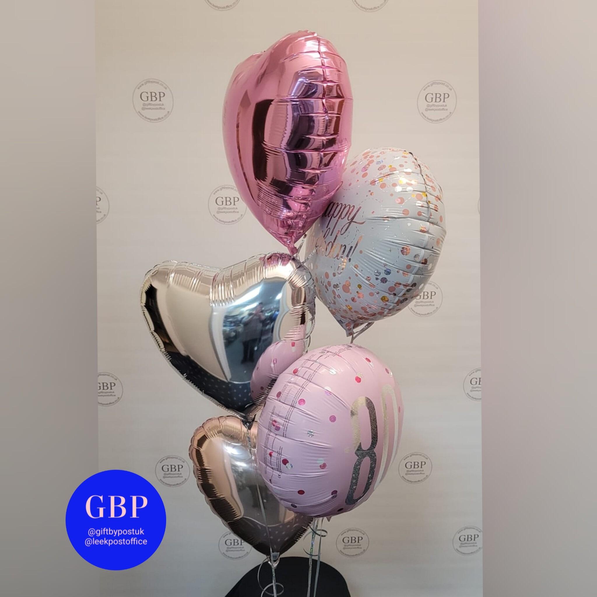 5 Foil Balloon Bouquet