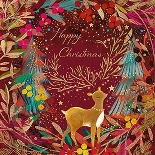 Noel Tatt - 8 x Christmas Cards - Deer