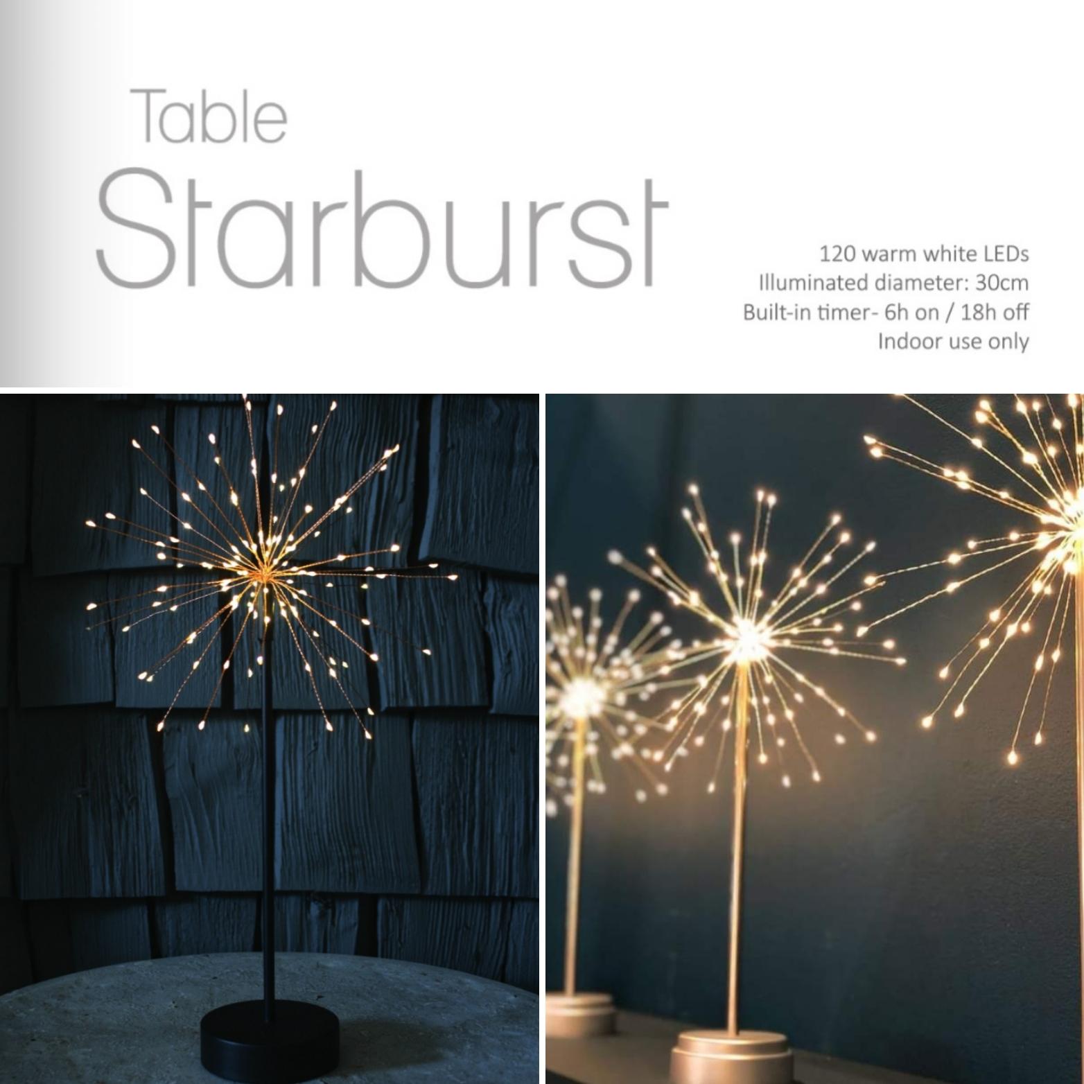 Table Star burst light
